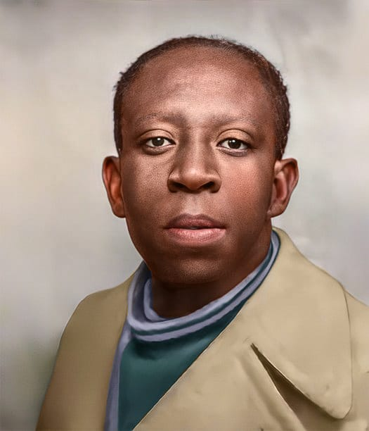 José Epita Mbomo — fotografía restaurada