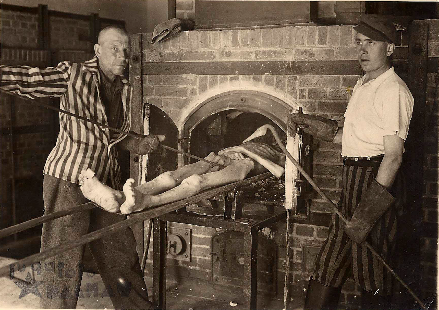 Proceso de cremación en Dachau — B&N